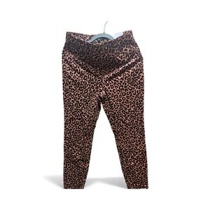 Ann Taylor Leopard Print Skinny Pants